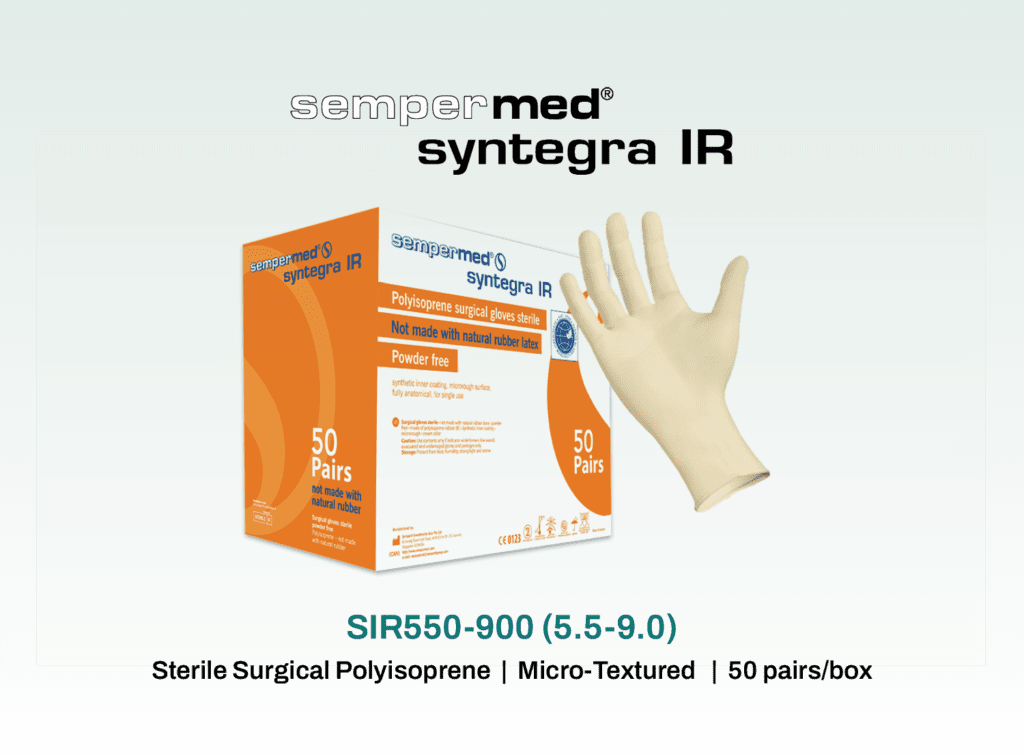 Sempermed® Syntegra IR Polyisoprene Got Gloves