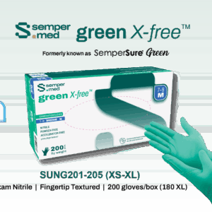 Sempermed® green X-free™