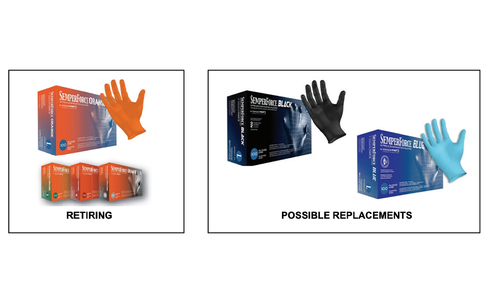 Sempermed USA Retires SemperForce® Orange Exam Nitrile Gloves